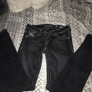Dark miss me jeans. Never worn